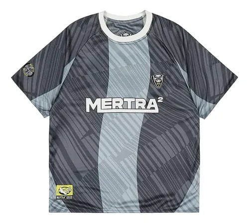 Maillot de foot Mertra graphique gris