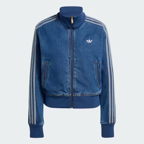 Veste de survêtement en jean Adidas Originals
