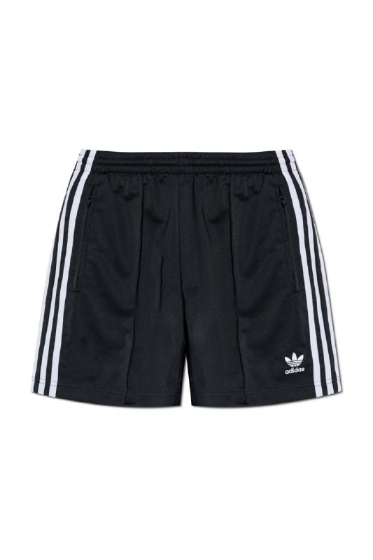 Short de sport Adidas Originals noir à bandes