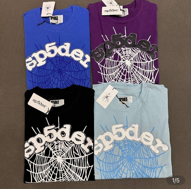 T-shirt Sp5der plusieurs coloris