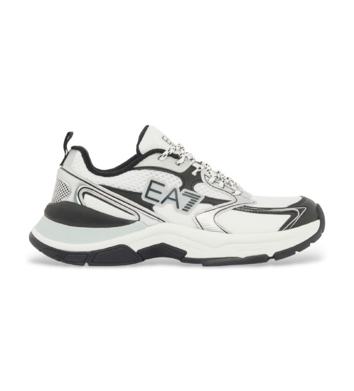 Baskets EA7 Emporio Armani blanches et noires