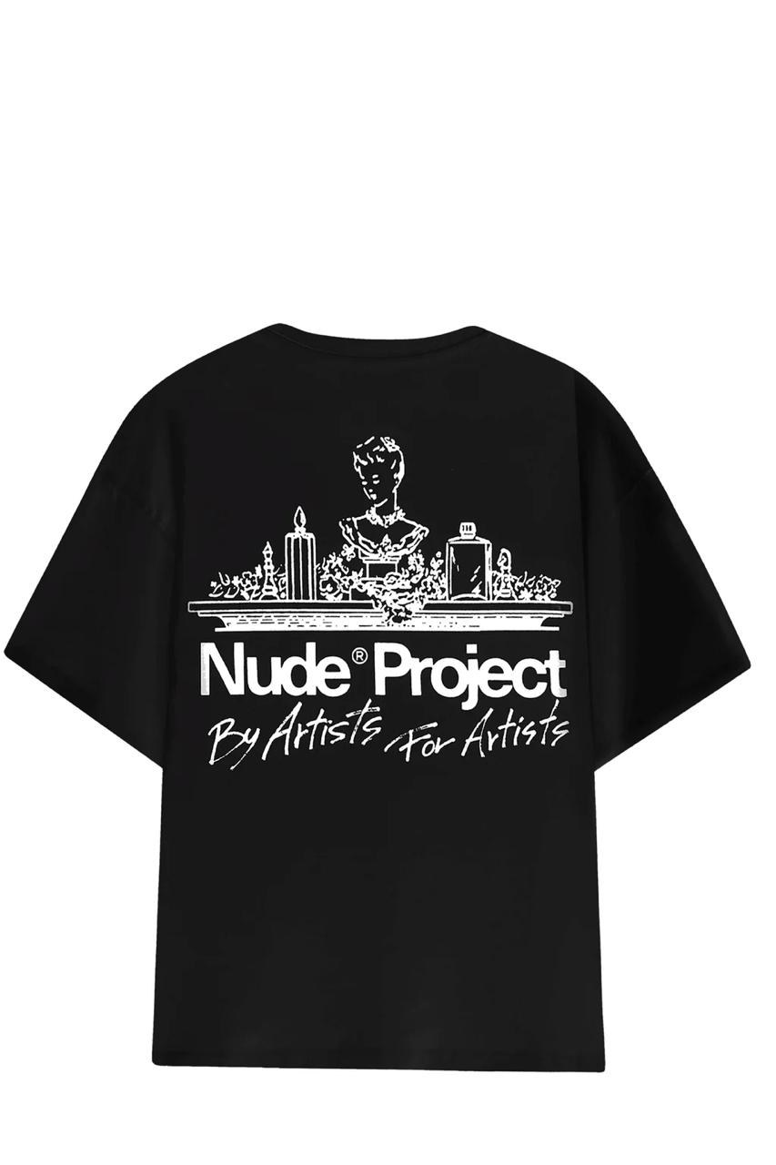 T-shirt Nude Project noir imprimé dos
