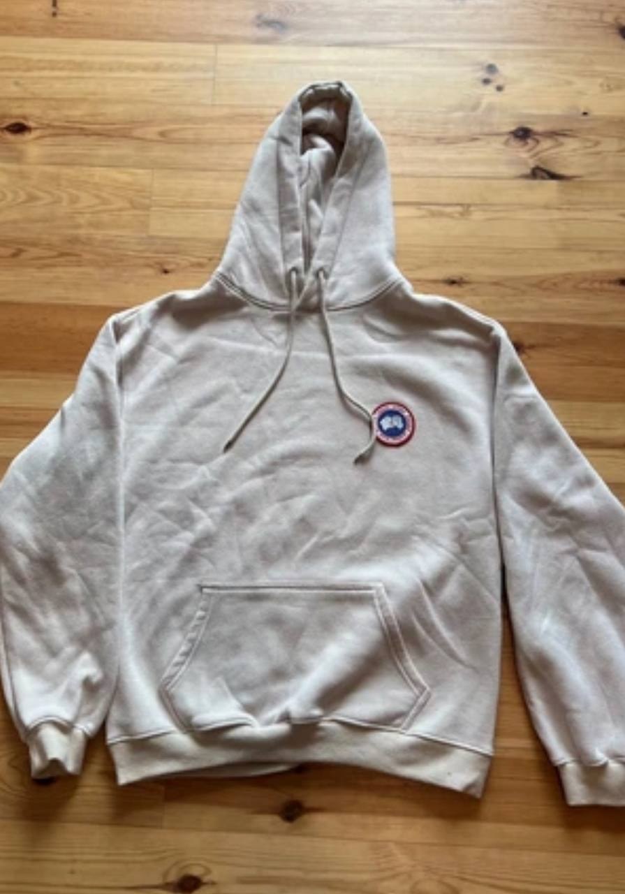 Sweat à capuche Canada Goose beige