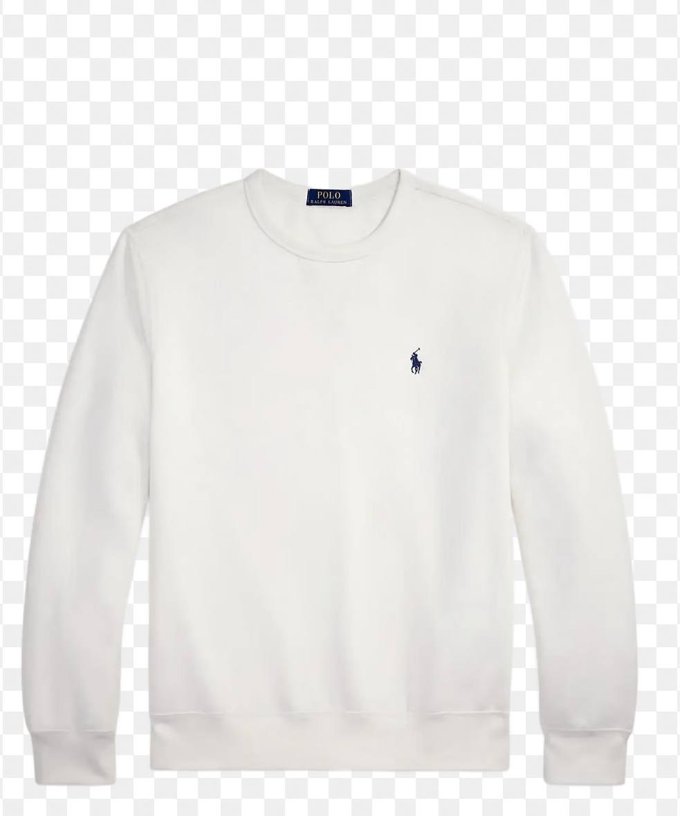 Sweat col rond Polo Ralph Lauren blanc