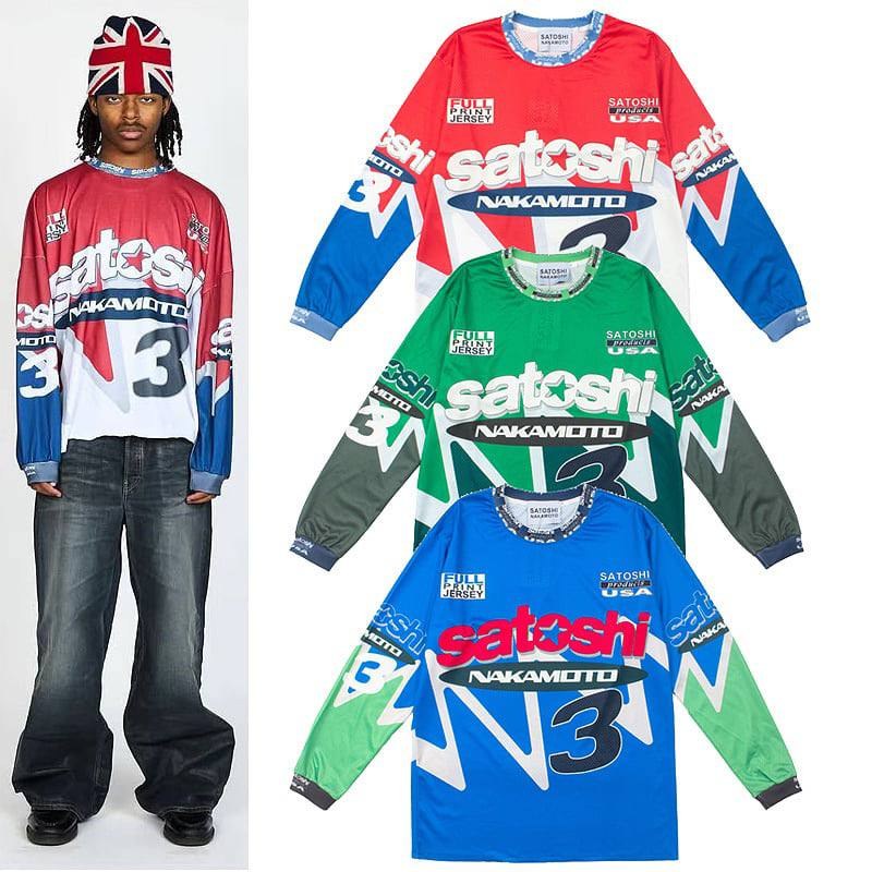 Maillot Satoshi Nakamoto manches longues