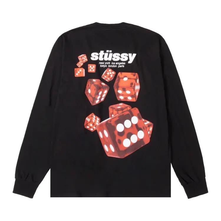 T-shirt manches longues Stüssy Rollers