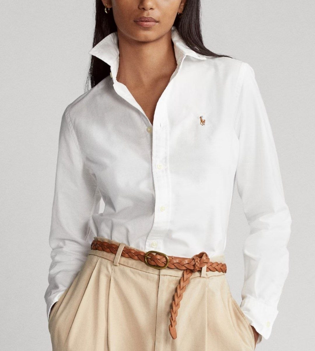 Chemise Ralph Lauren blanche en coton