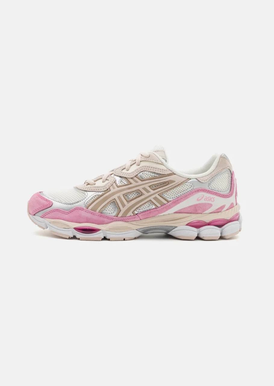 Baskets Asics Gel-NYC rose et beige