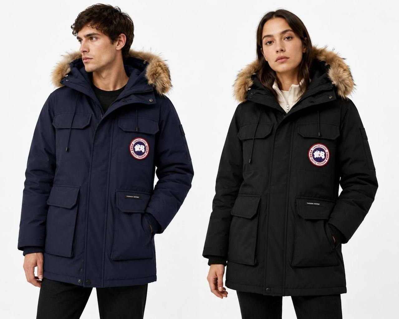 Parka Canada Goose Expedition à capuche fourrure