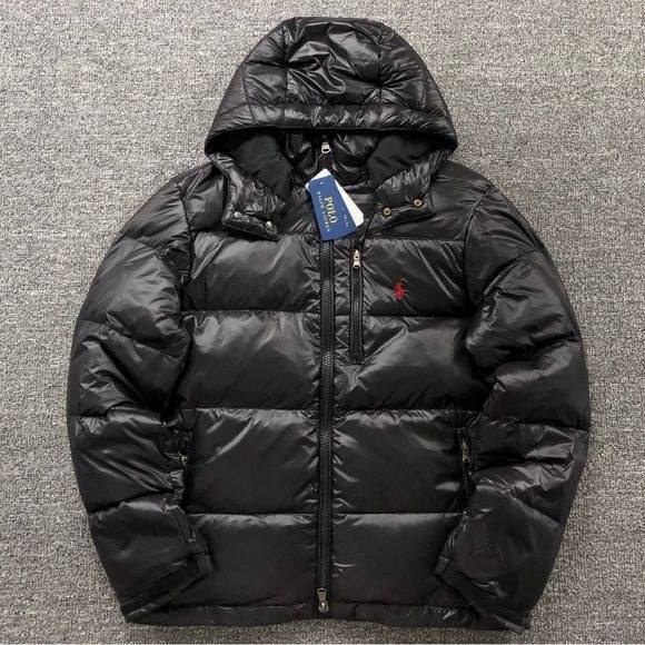 Doudoune à capuche Polo Ralph Lauren noire
