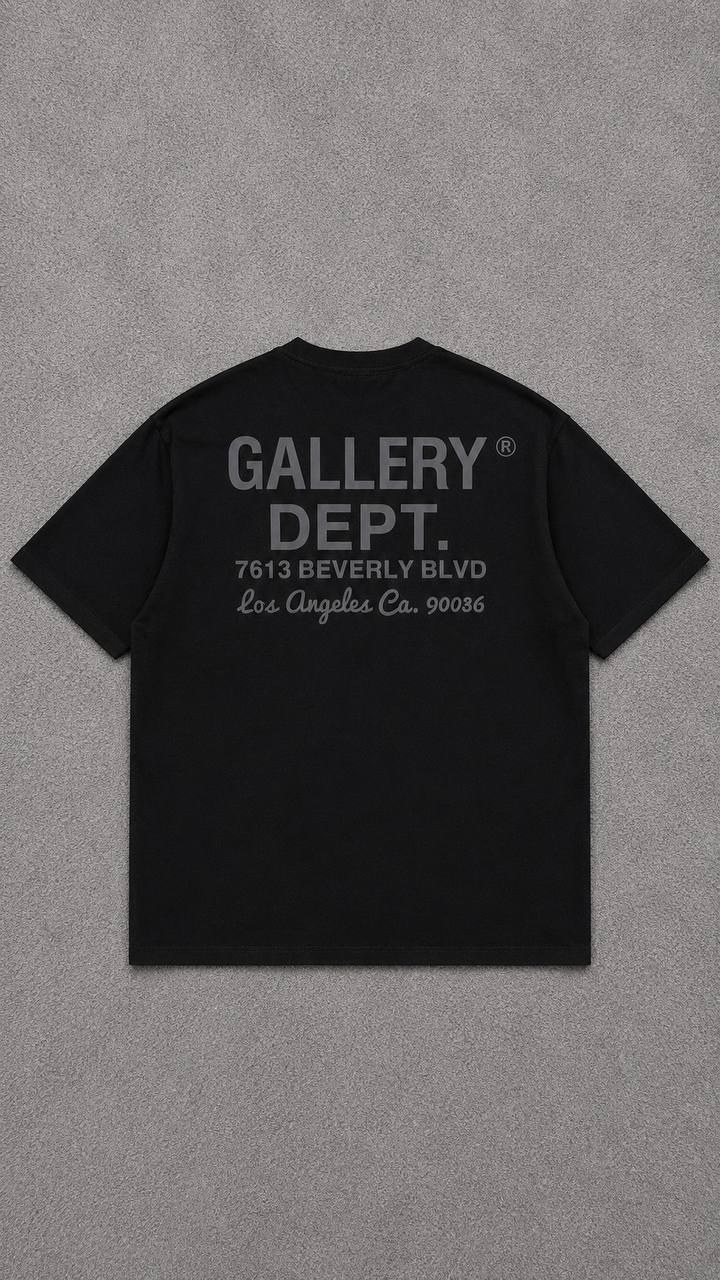 T-shirt Gallery Dept Beverly Blvd noir
