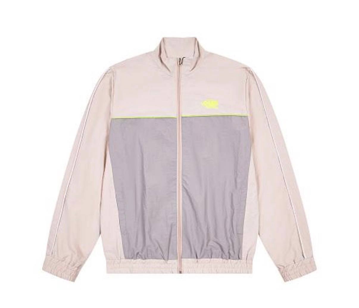 Veste de survêtement Synaworld bicolore beige