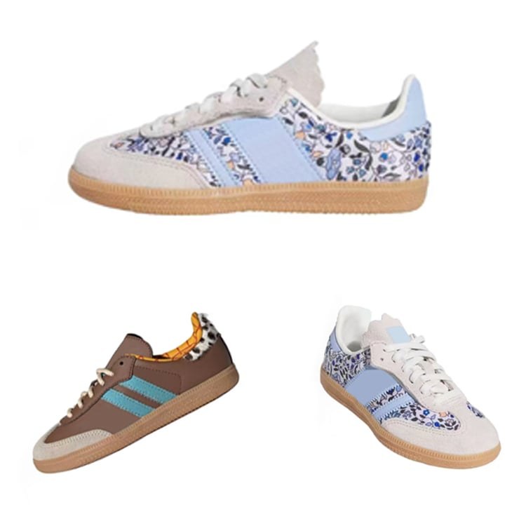Baskets Adidas Samba enfant à motifs floraux