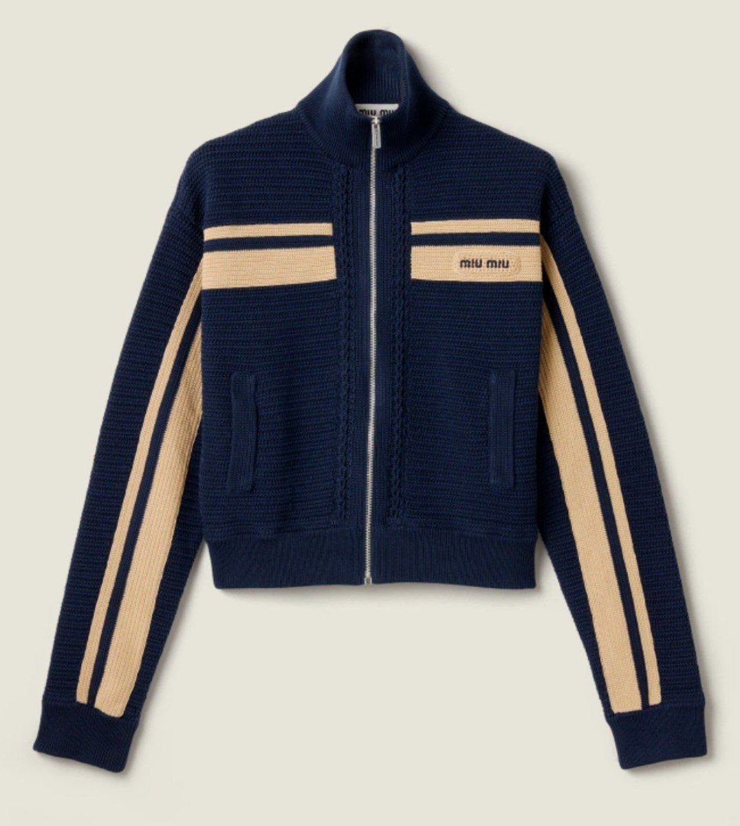 Veste en maille Miu Miu 2 coloris