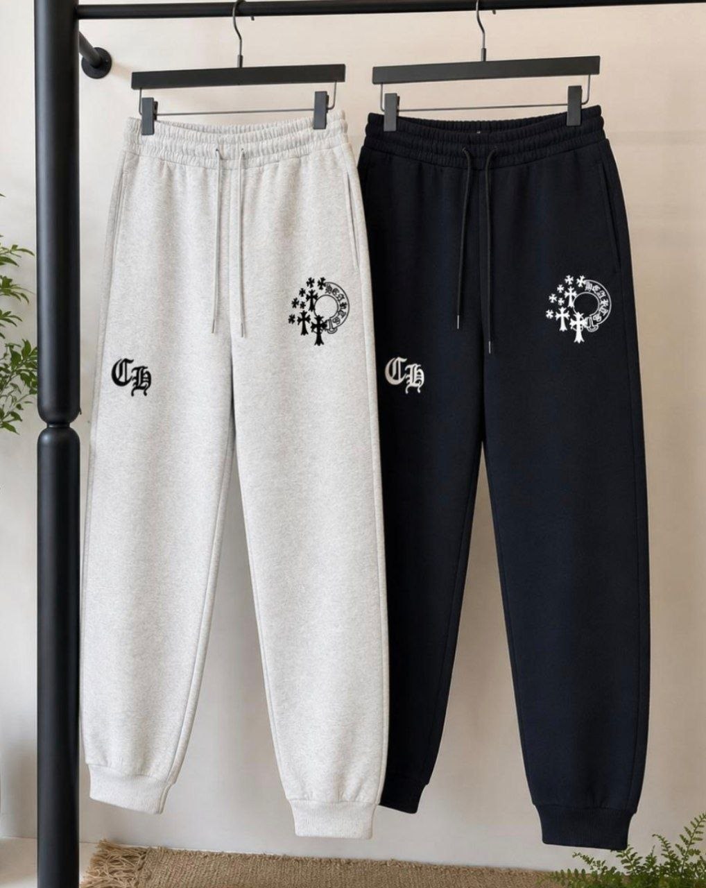 Pantalon droit Chrome Hearts