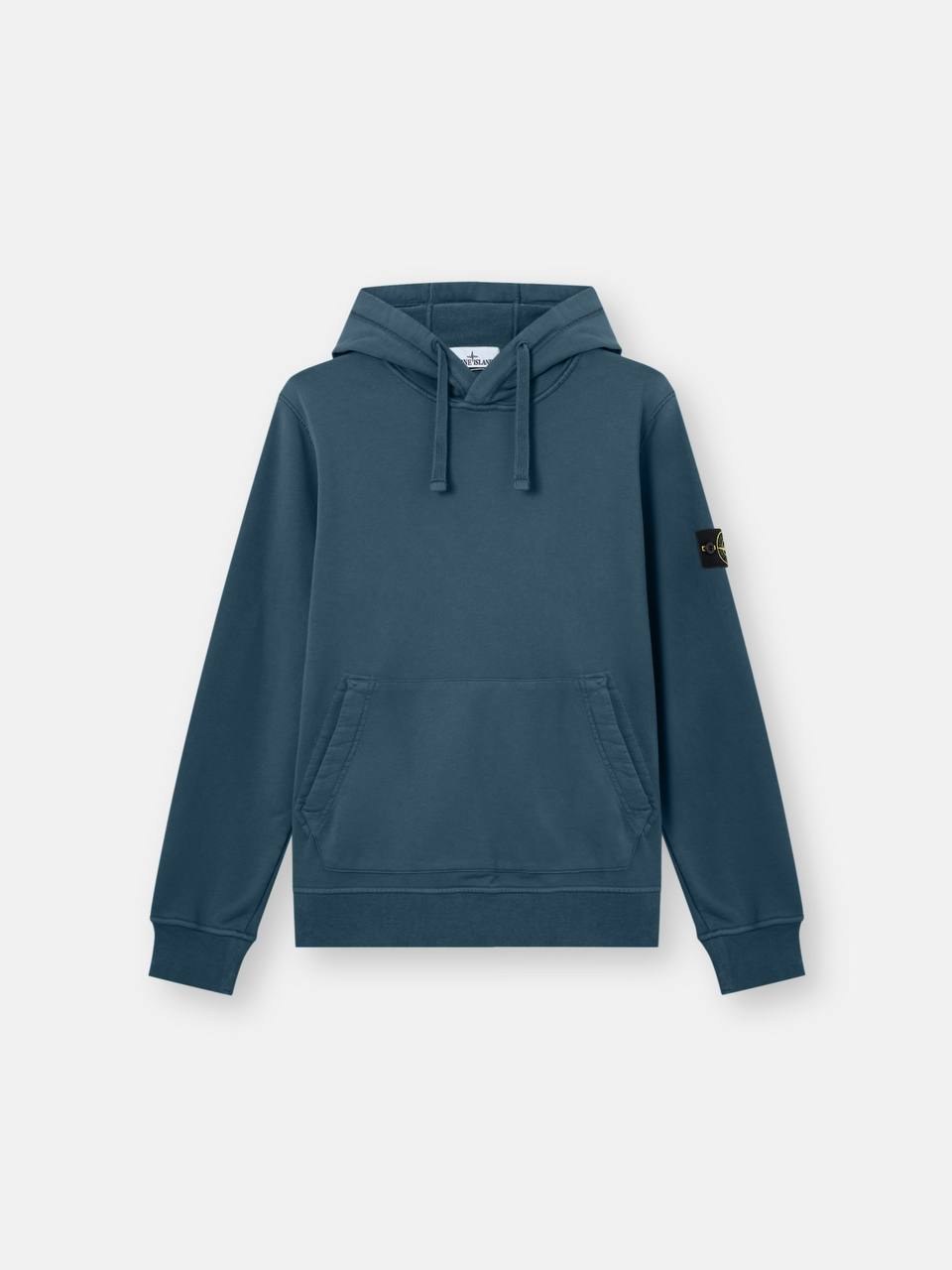 Sweat à capuche Stone Island bleu pétrole