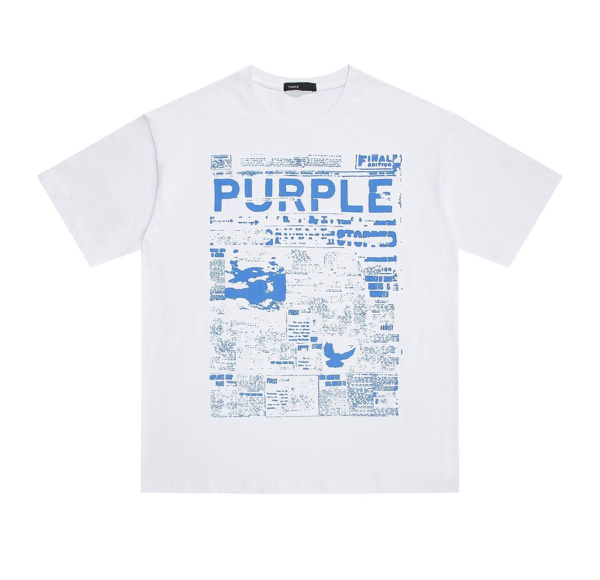 T-shirt Purple Brand