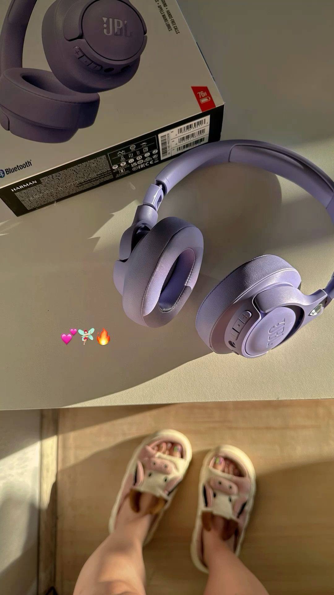 Casque audio sans fil JBL lilas