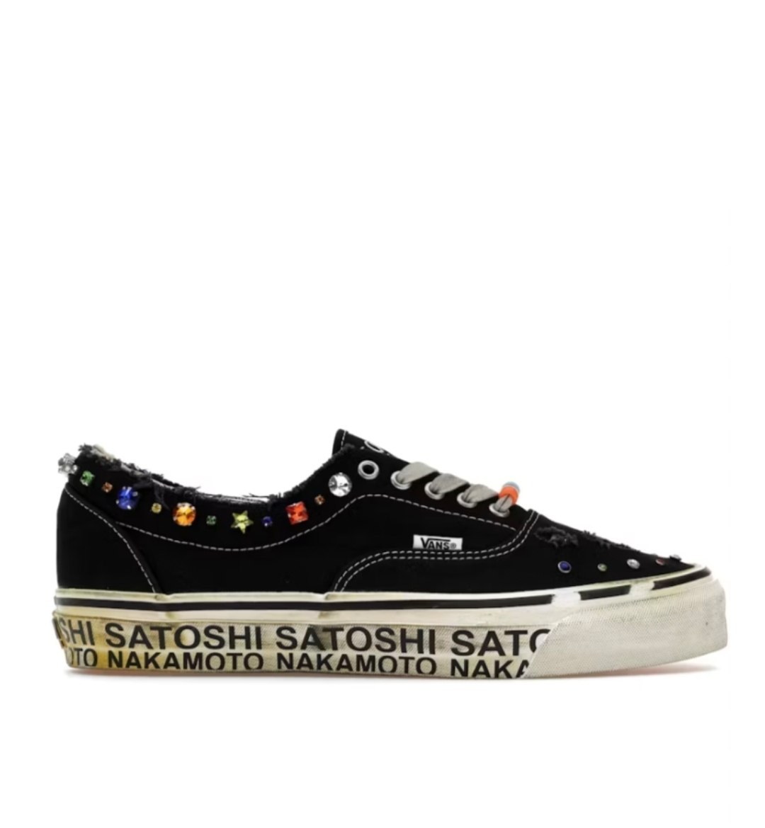 Baskets Vans x Satoshi Nakamoto 2 coloris
