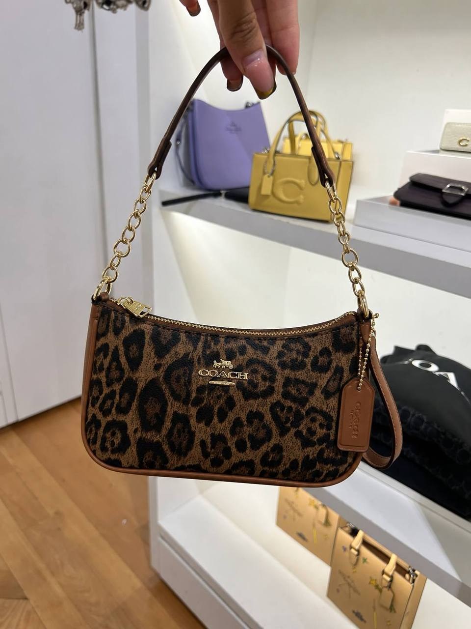 Sac léopard Coach
