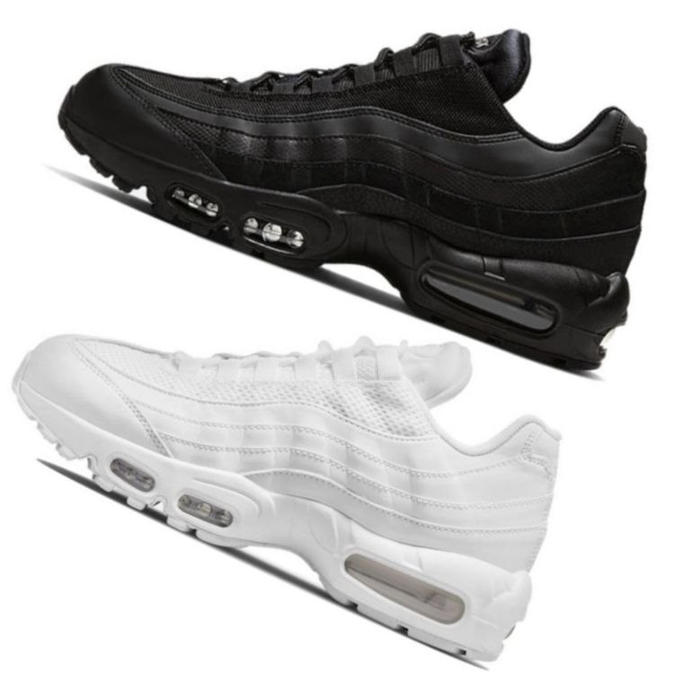 Baskets Nike Air Max 95 noir et blanc