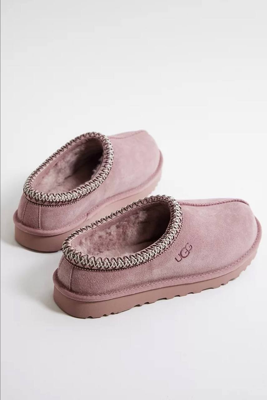 Chaussons UGG Tasman en suède rose poudré
