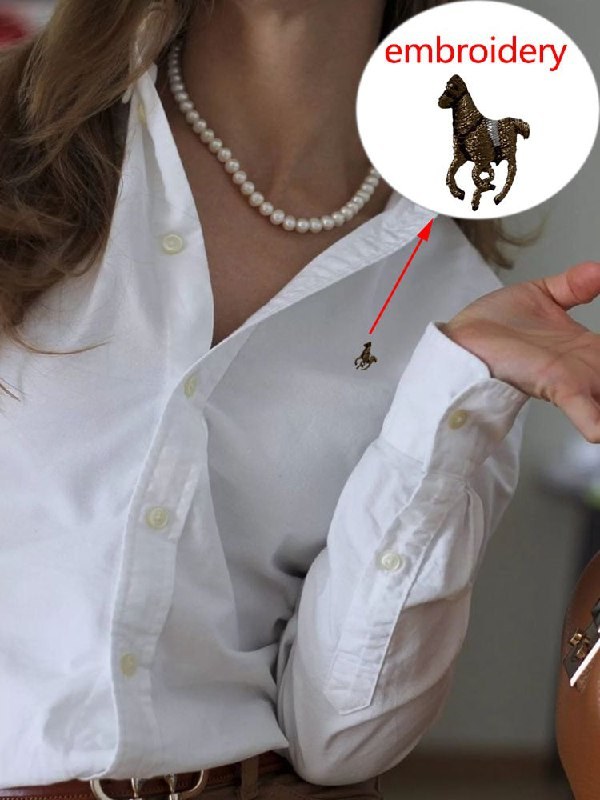 Chemise veste Ralph Lauren Oxford femme