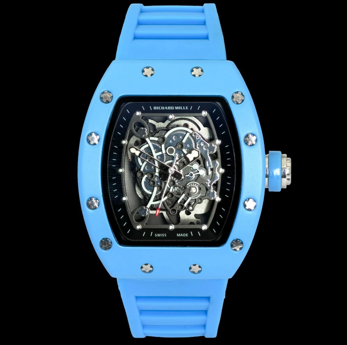 Montre style Richard Mille 5 coloris