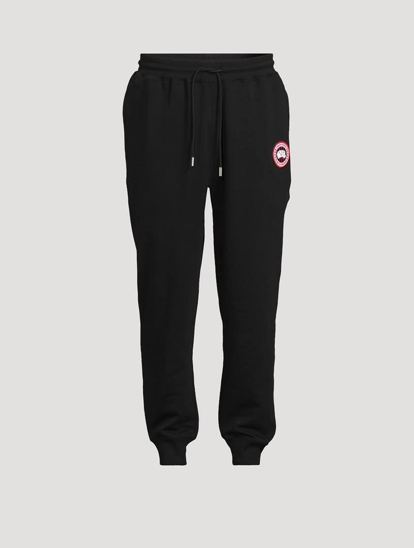 Pantalon de jogging en molleton noir Canada Goose