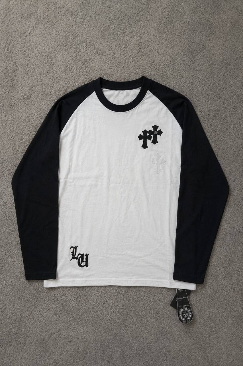 T-shirt raglan manches longues Chrome Hearts