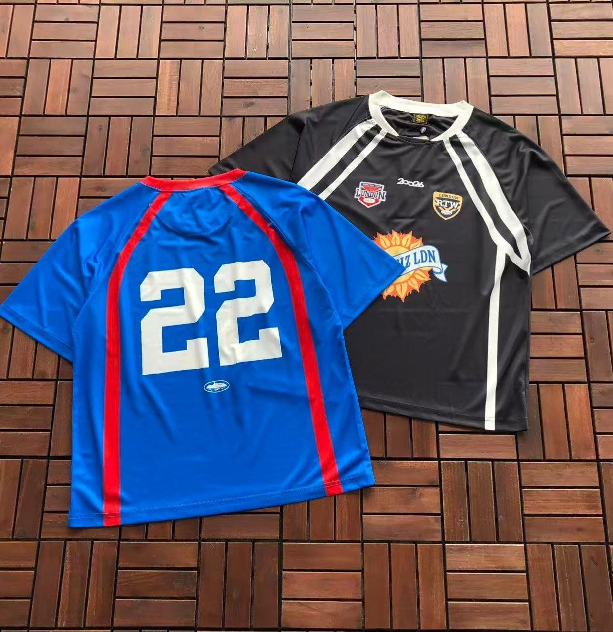 Maillots de football Corteiz RTW numérotés