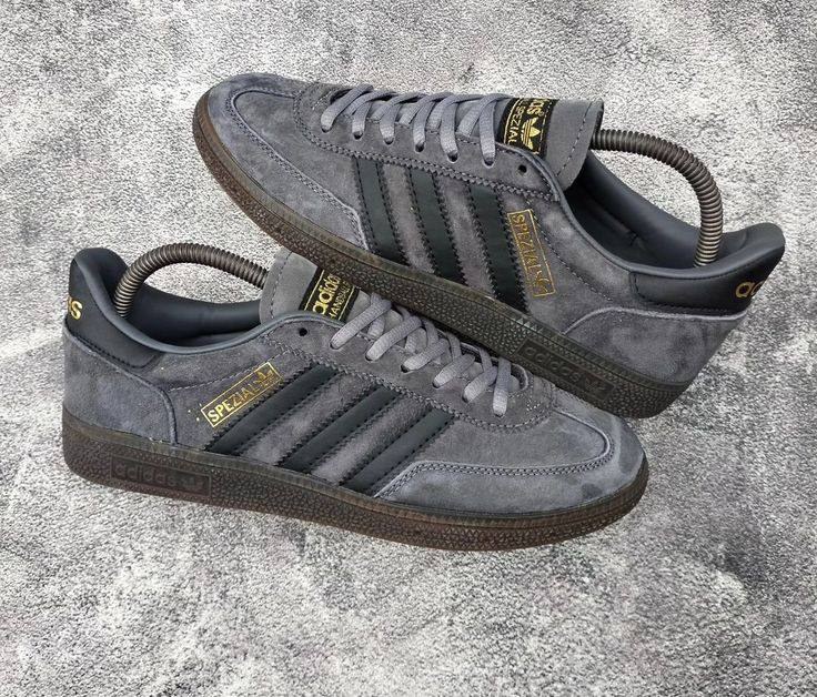 Baskets Adidas Handball Spezial suède gris foncé