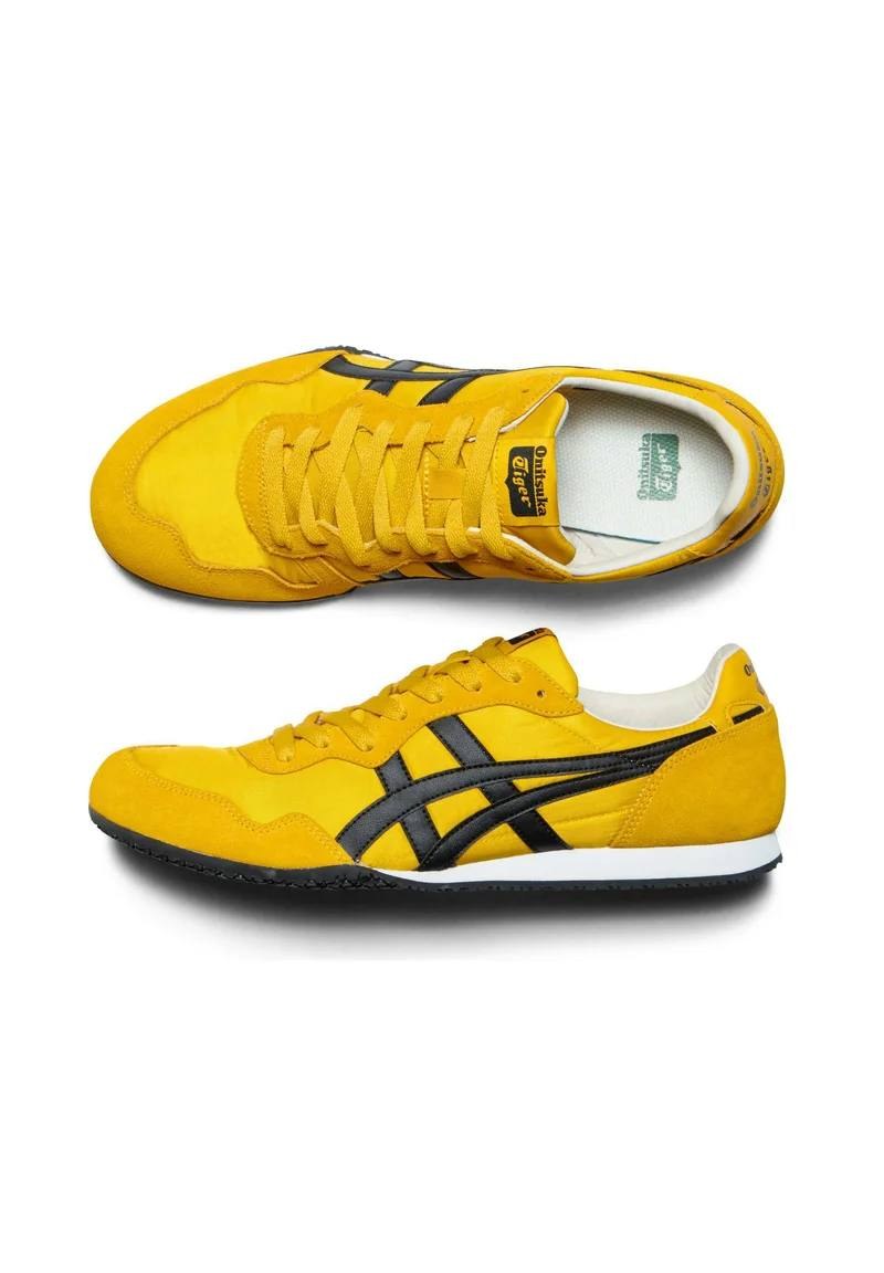 Baskets Onitsuka Tiger Serrano jaunes et noires