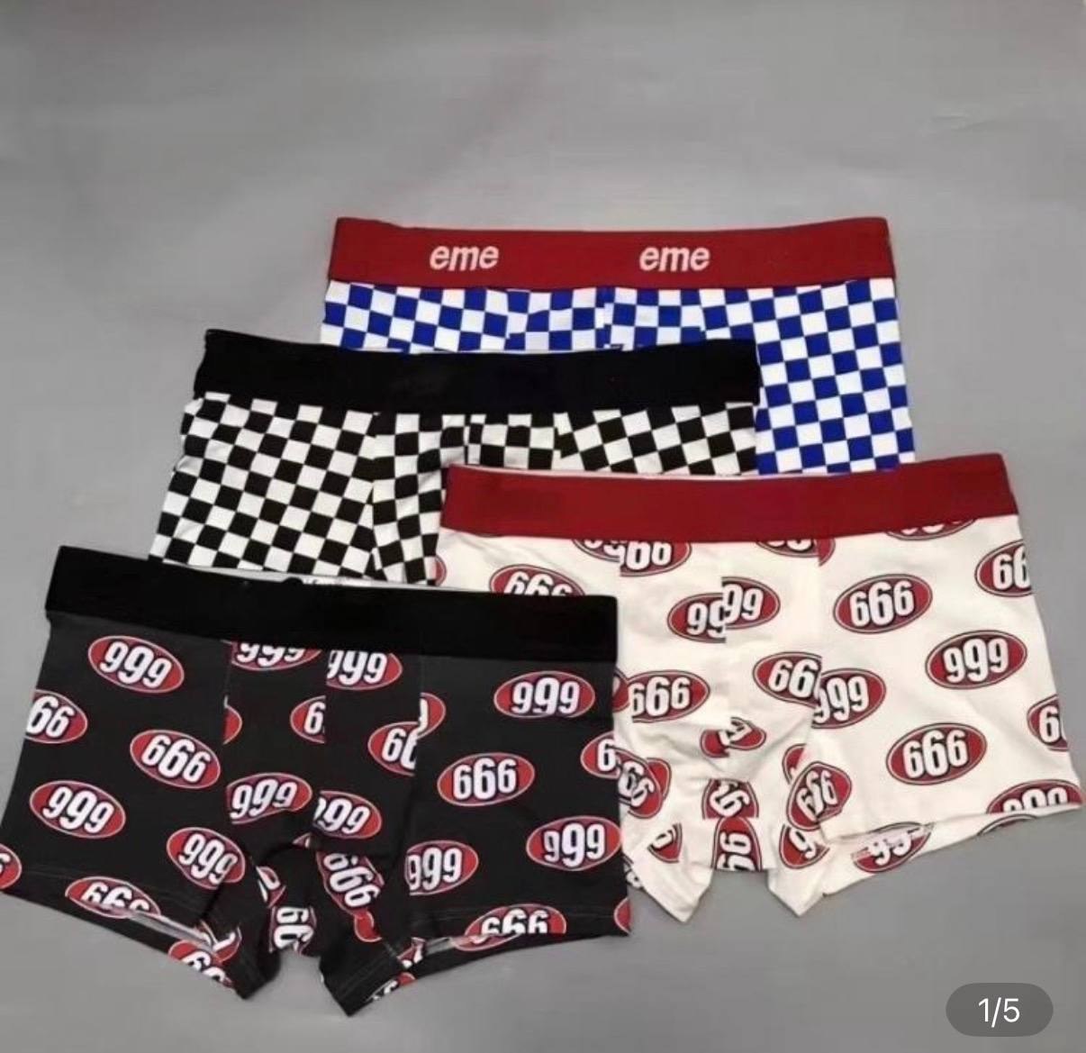 Lot de boxers Supreme à motifs imprimés