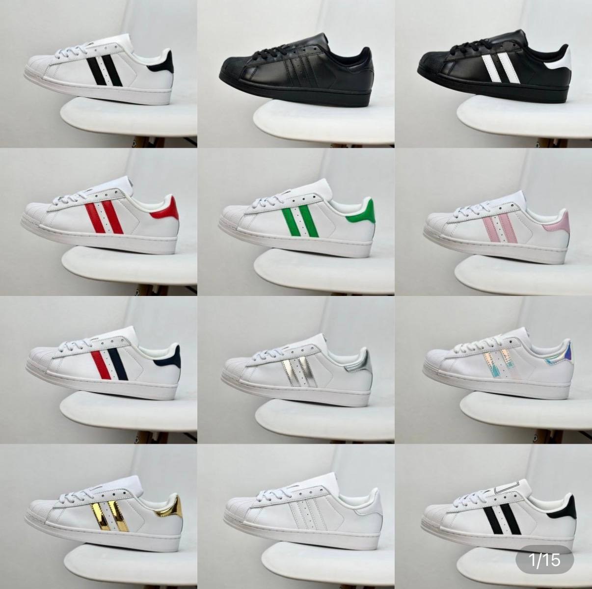 Baskets Adidas Superstar multi-coloris