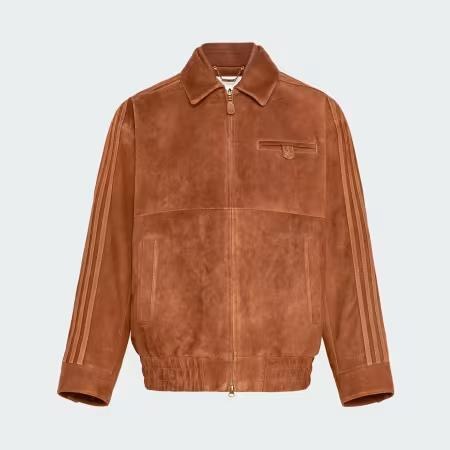 Adidas leather jacket