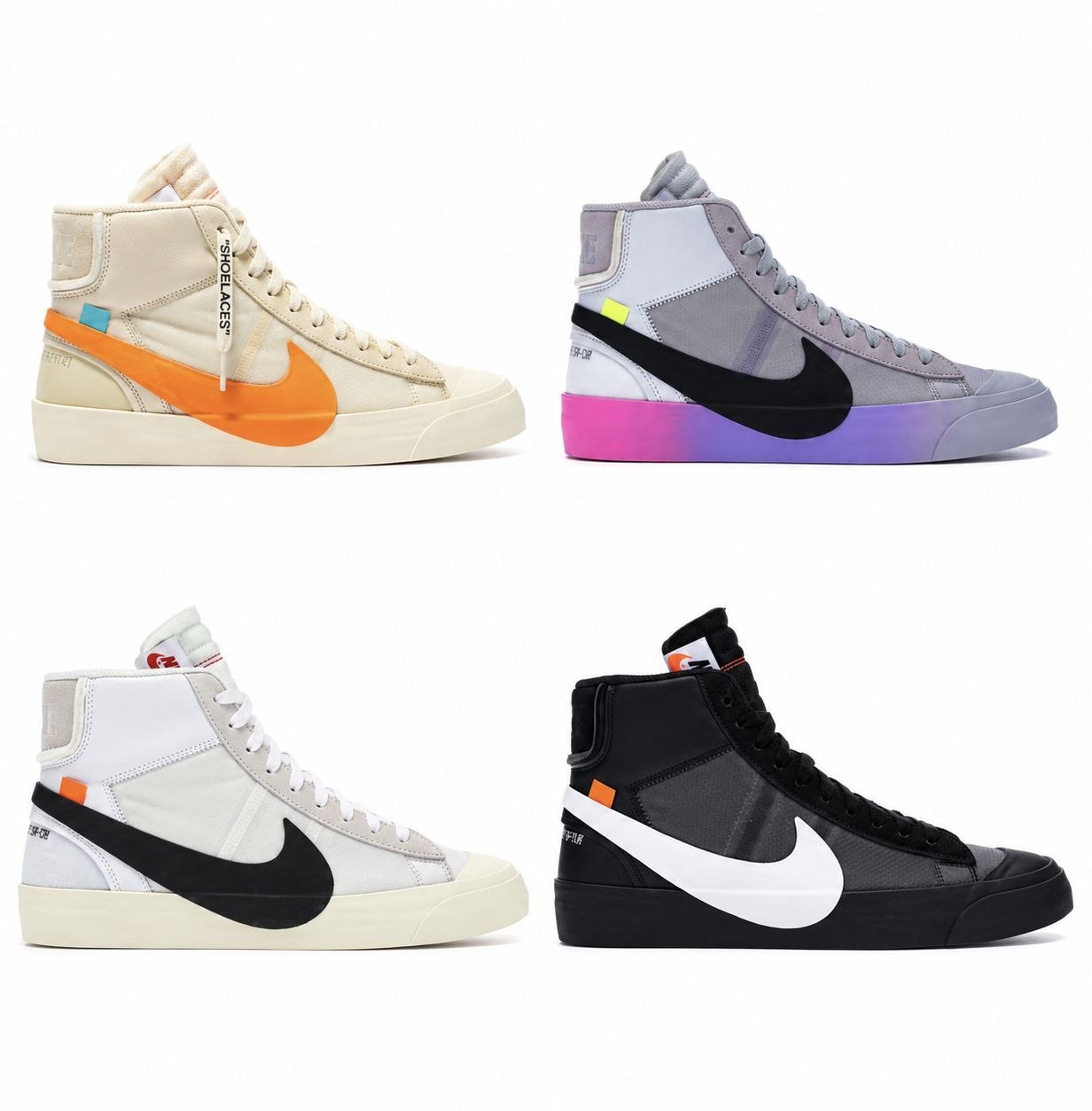 Chaussures Nike Blazer X Off-White