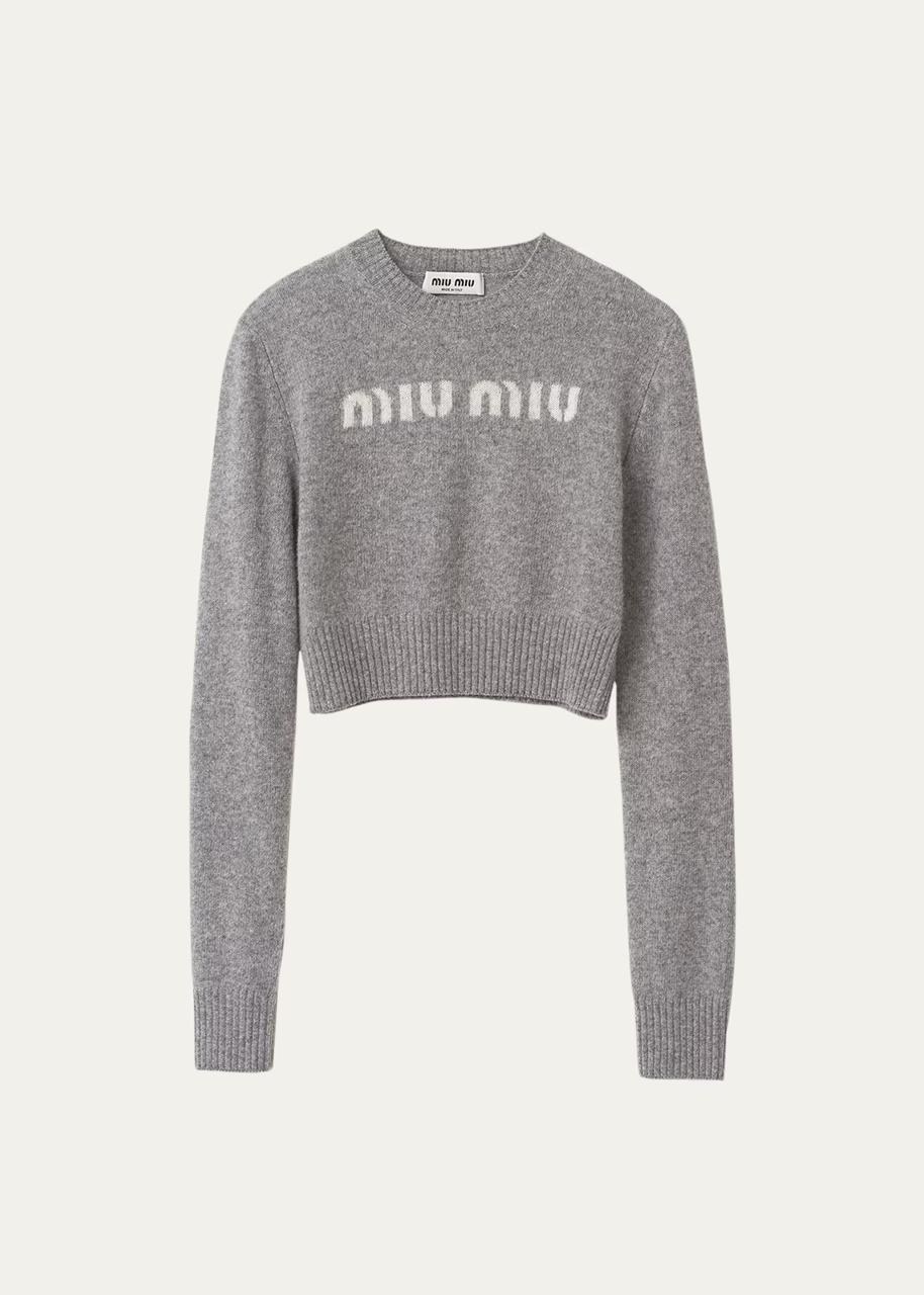 Miu Miu crop sweater