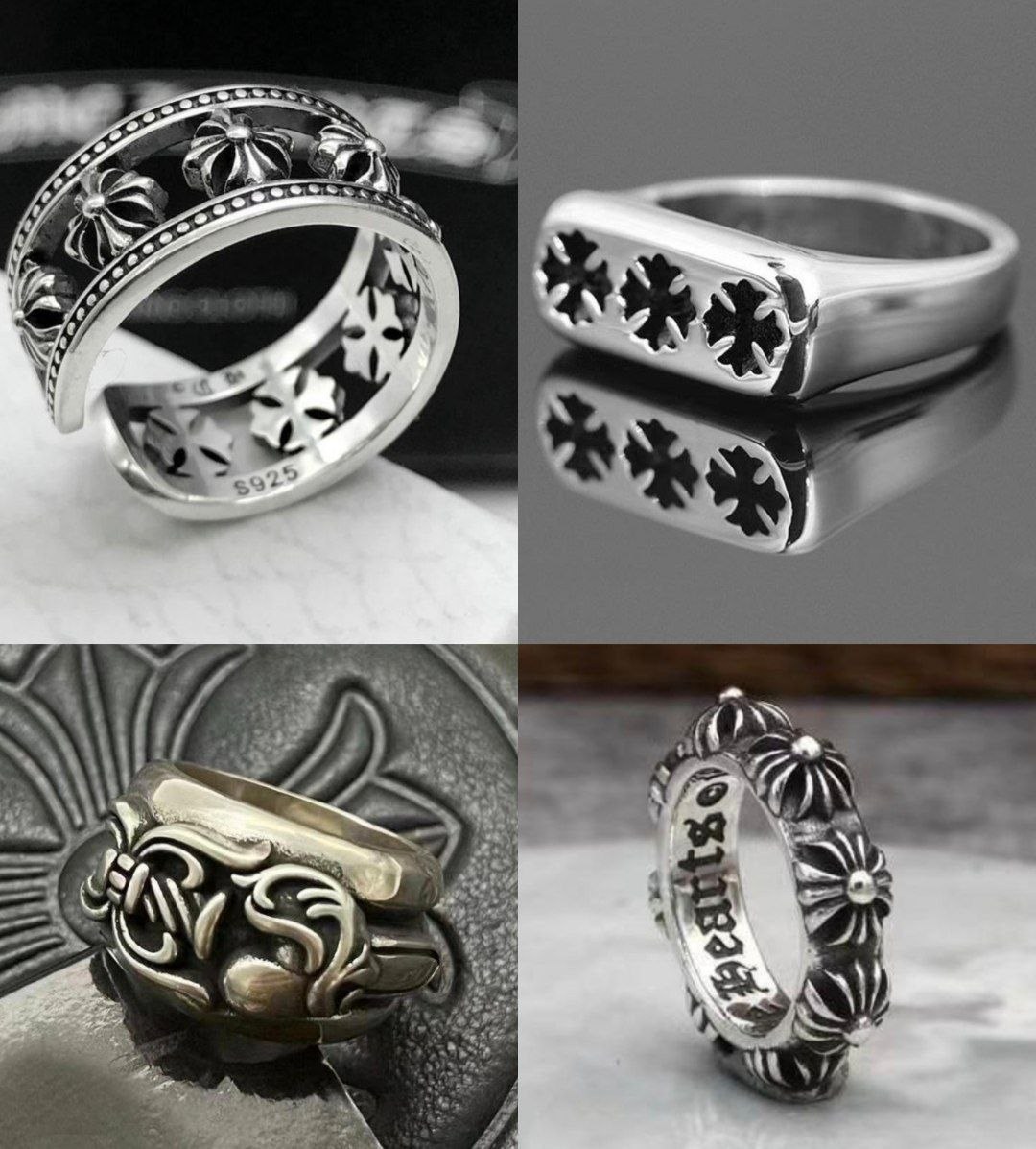 Bagues Chrome Hearts
