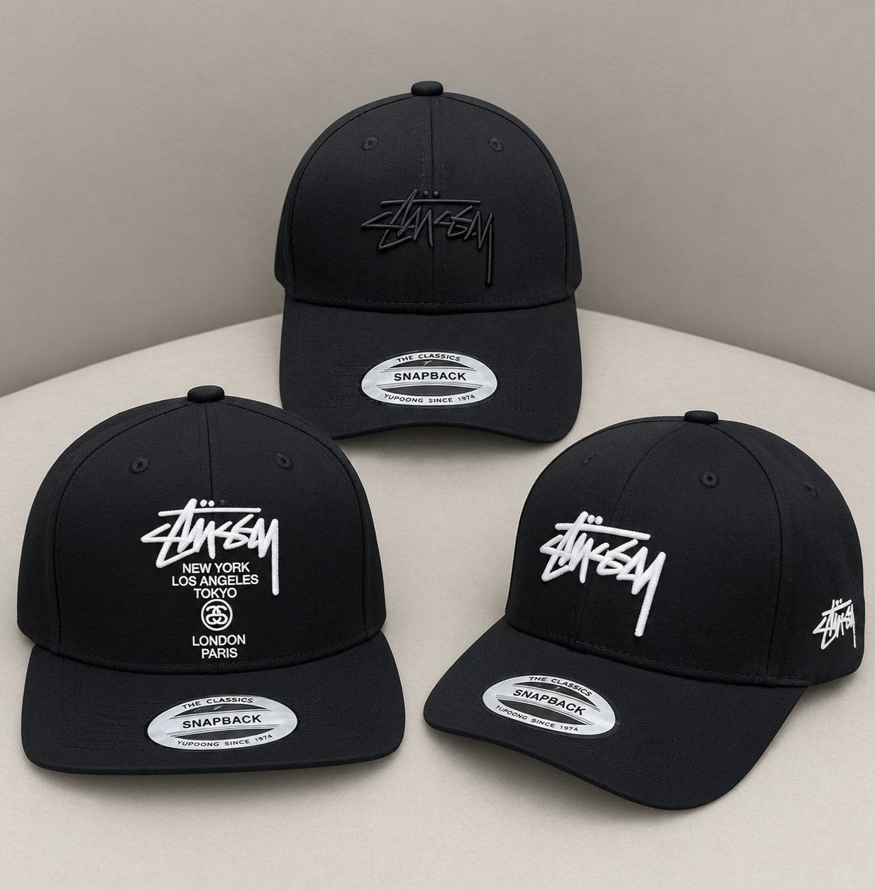 Casquettes Stussy