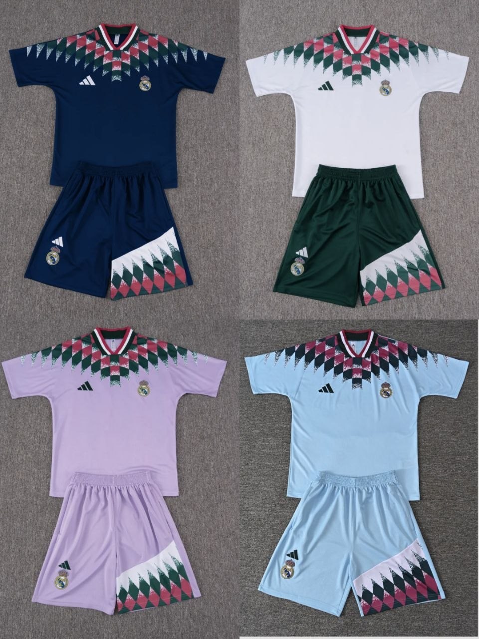 Ensemble court Real Madrid
