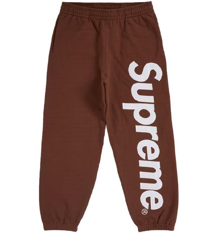 Supreme Satin Applique Sweatpant