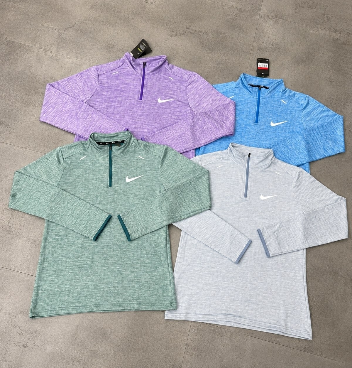 Sweats half zip Nike femme