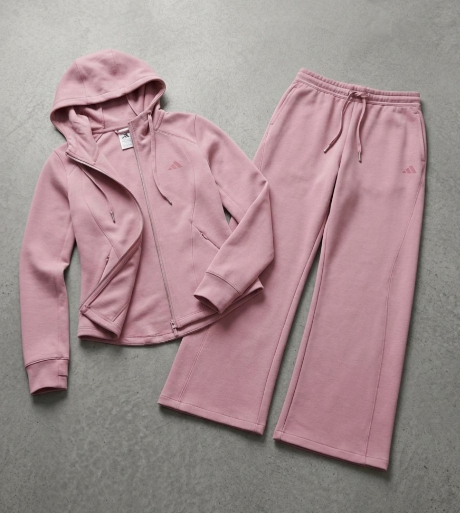 Survêtement zip Adidas femme