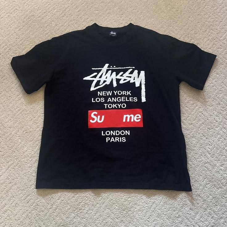T-shirt Stussy X Supreme