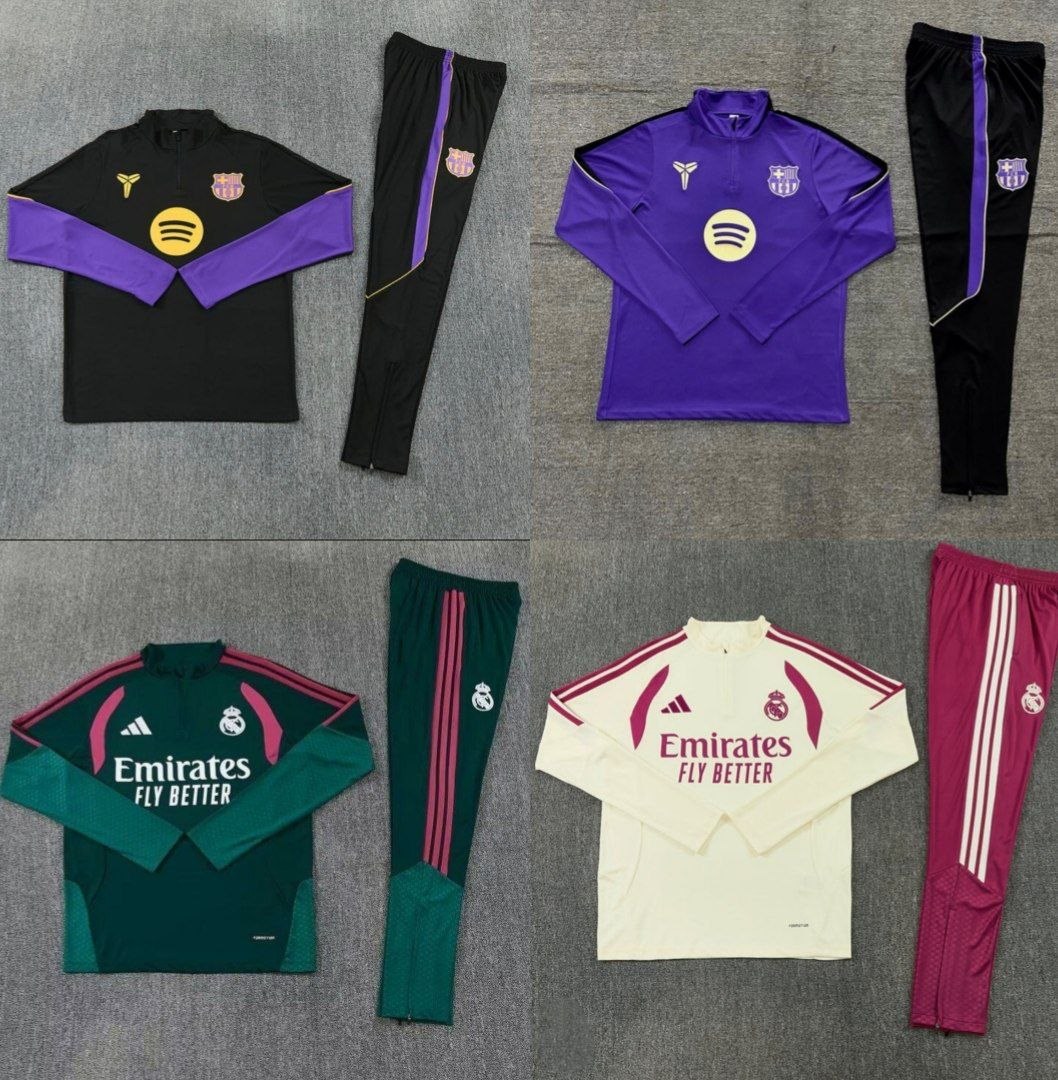 Survêtement Real Madrid y Barça