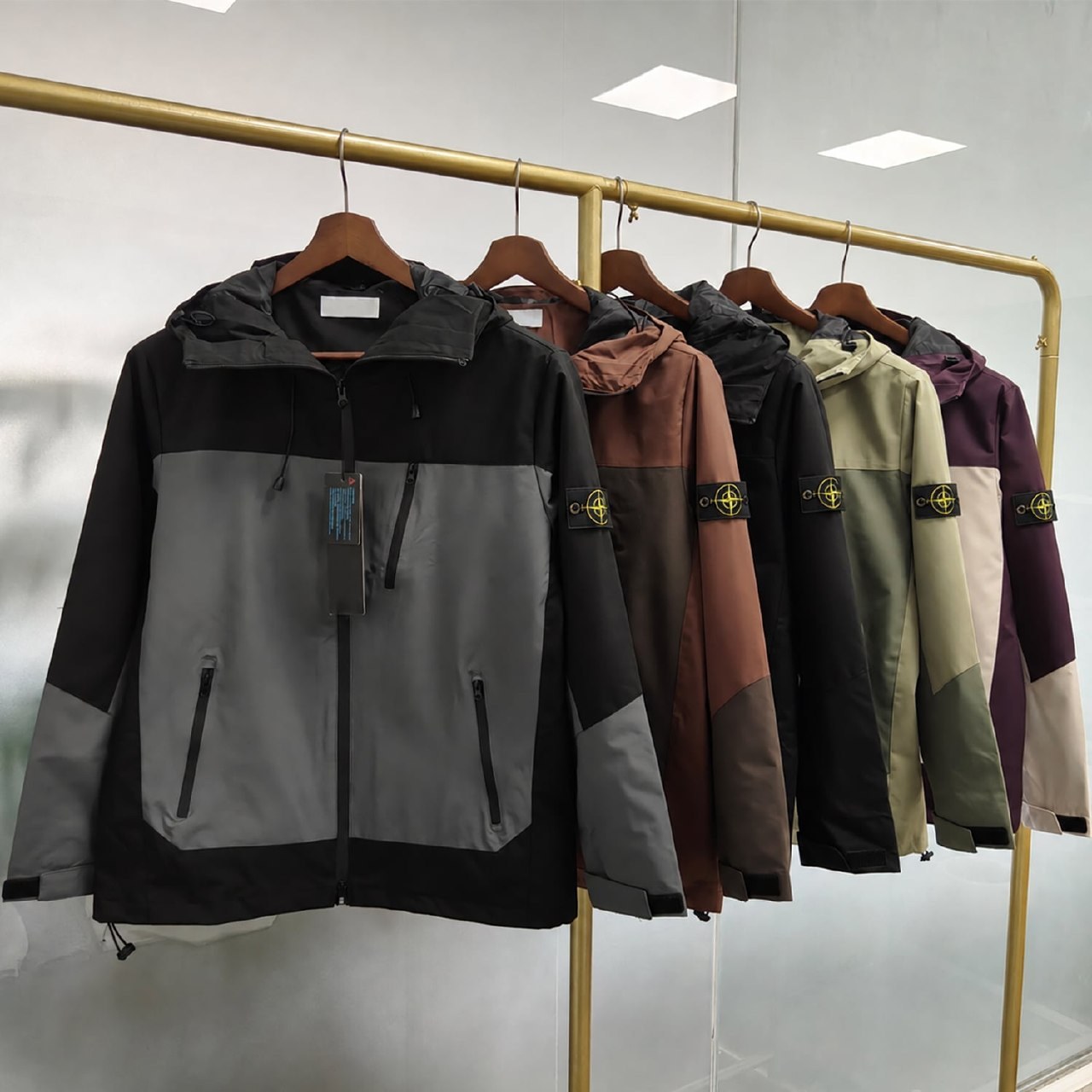Imperméable Stone Island.