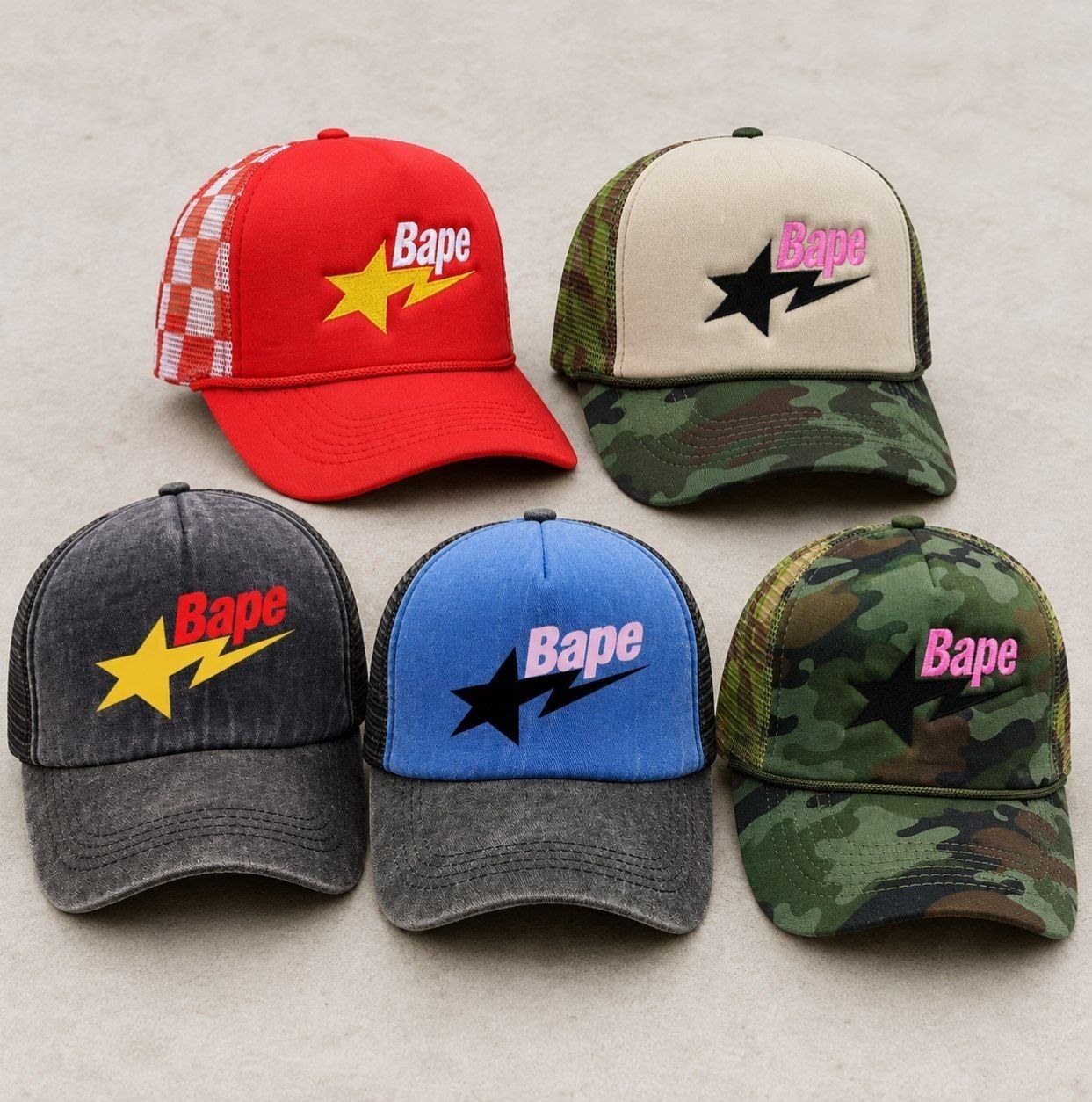 Casquettes Bape