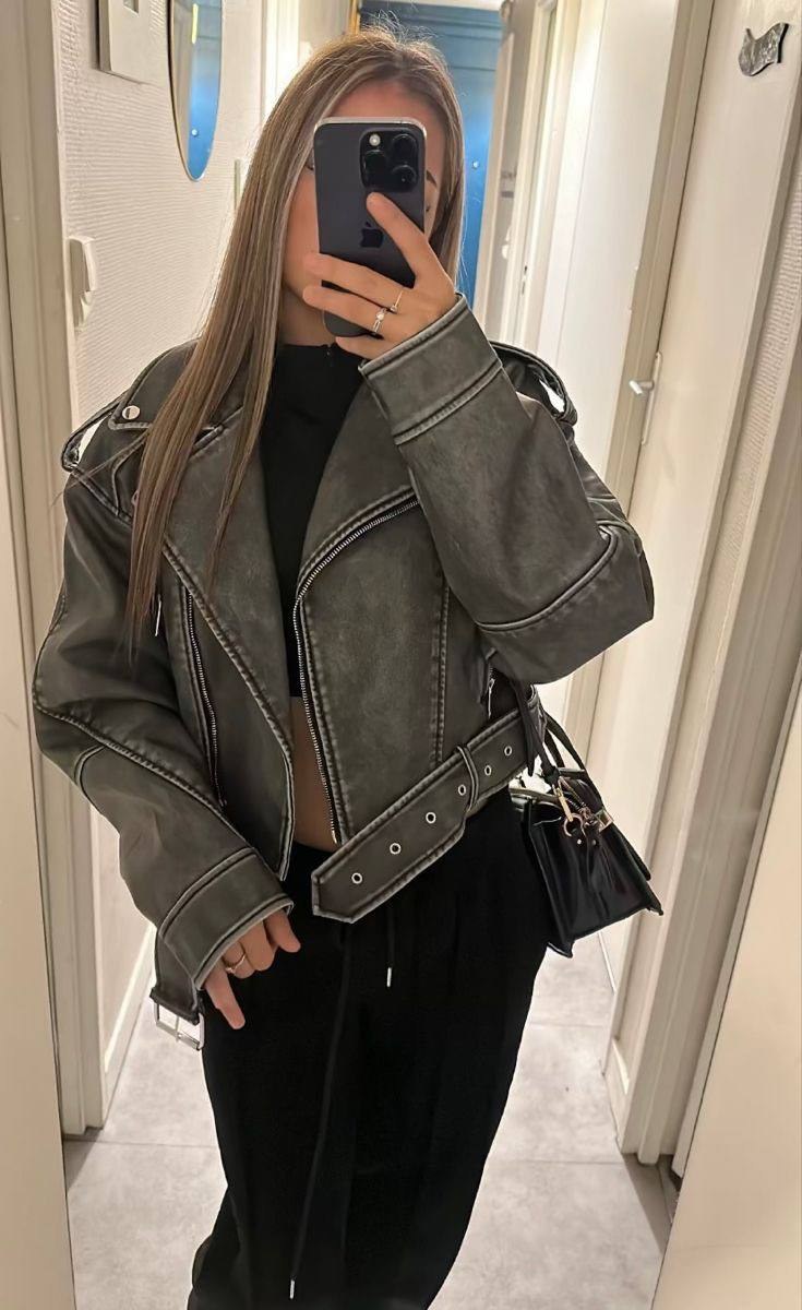 Veste En Cuir