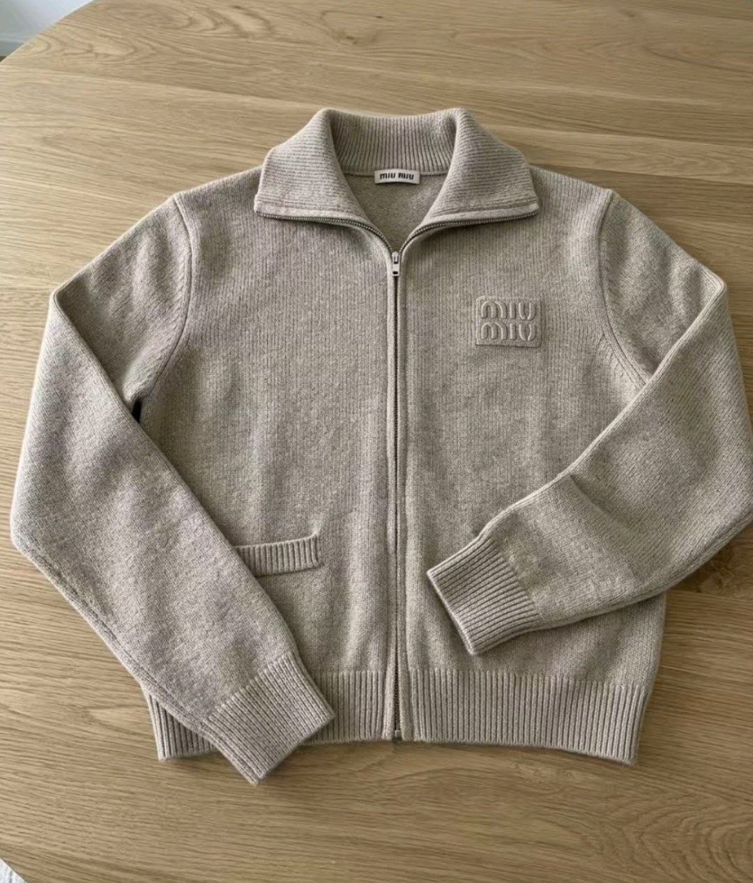 Veste maille Miu Miu